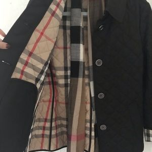 Burberry Jacket and Scarf